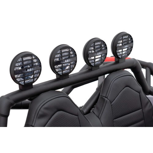 Buggy Racing 5 pojazd 2x200W szary na akumulator JS3168.SZA